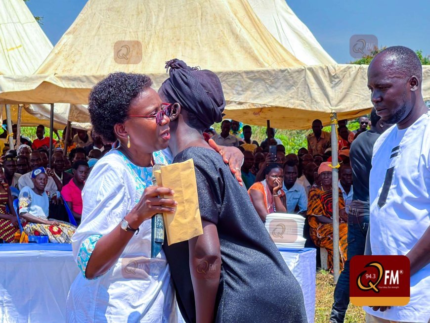 Museveni Gives 10M Ugx to Widow of the Departed R&B Music King BeePee