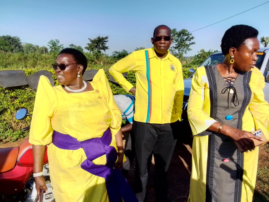 NRM candidate Jane Rose Adongo arrives for Normination