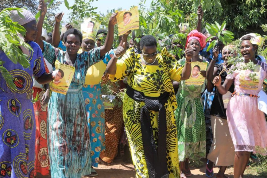 Dokolo In Focus: NRM Candidate Adongo Elau Receives Overwhelming supports in Batta and Okwelongwen as  Polling Draws near