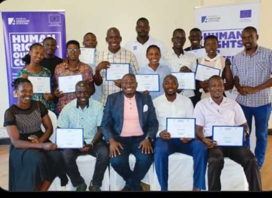 Mbale  City: 15 Journalists gets to next level, awarded certificates