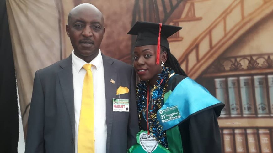 Fresh Kampala University Graduate, Sharon Muneza  Narrates how she was Inspired by her own Father to go for Journalism course