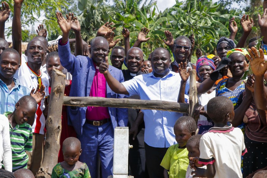 Lango Hails 'Elijah Streams ' for supporting Community with clean and reliable Water Source