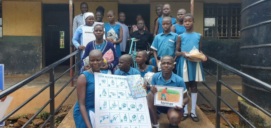 SHAU  Organization In Partnership with Gulu Inclusive School to Promote Education of Children Living With Disabilities