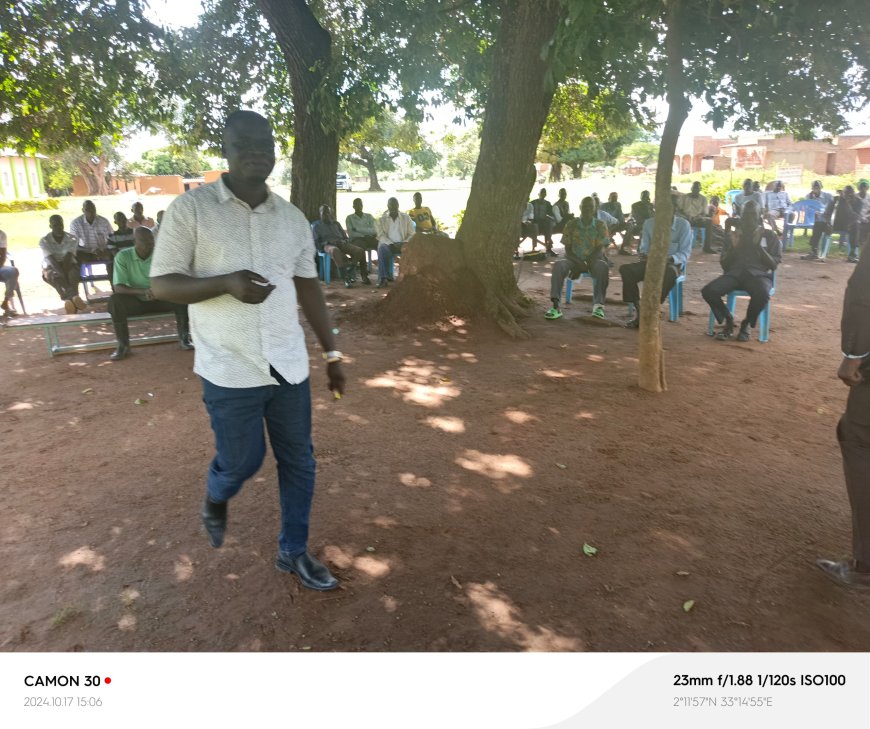 Alebtong! ARDC Jimmy Okello Calls on Community to Protect Wetland