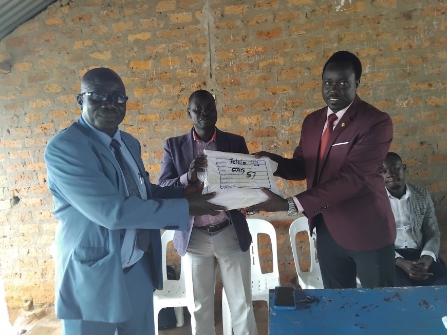 Moroto MP Aspirant Leo Elem Delivers Pre PLE Exams To Schools In Alebtong